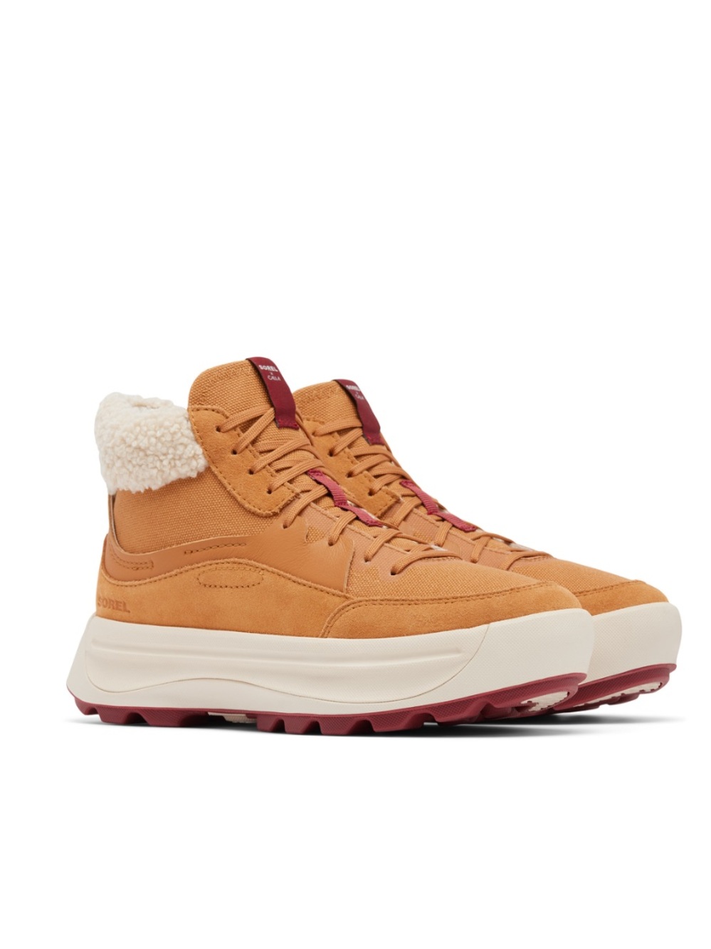 SOREL x CALIA Out N’ About™ 503 Mid Cozy - Canyon Gold, Bleached Ceramic size 10